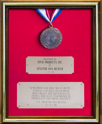 US Senate Award